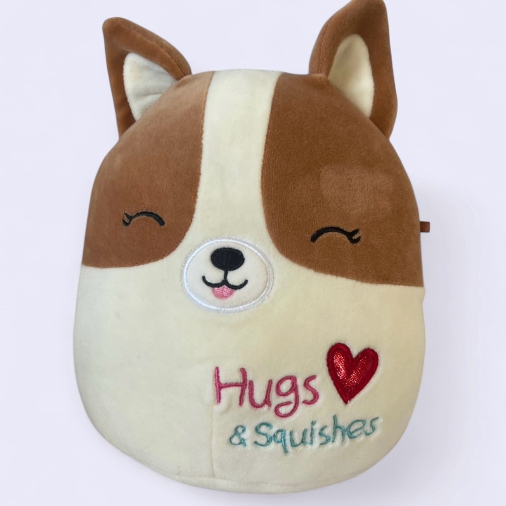 Regina the Corgi, an 8-inch plush toy